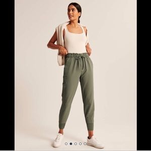 Abercrombie & Fitch Travel Joggers (Sage color)